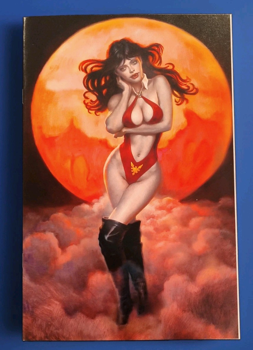 Vampirella Armageddon #1 2026 SDCC Virgin Chris Pugliese Variant Cover LE100 Vampirella Armageddon #1 2026 SDCC Virgin Chris Pugliese Variant Cover LE100