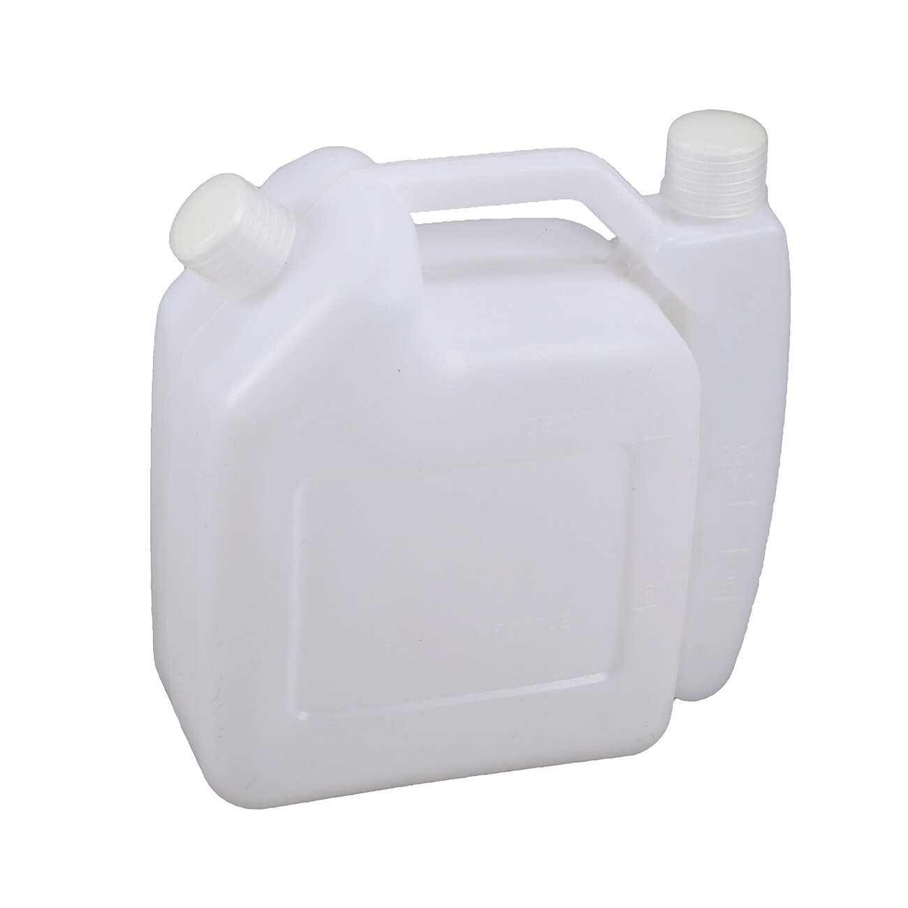Portable 1L 2-Stroke Fuel Petrol Mixing Bottle 25:1 50:1 Strimmer Chainsaw