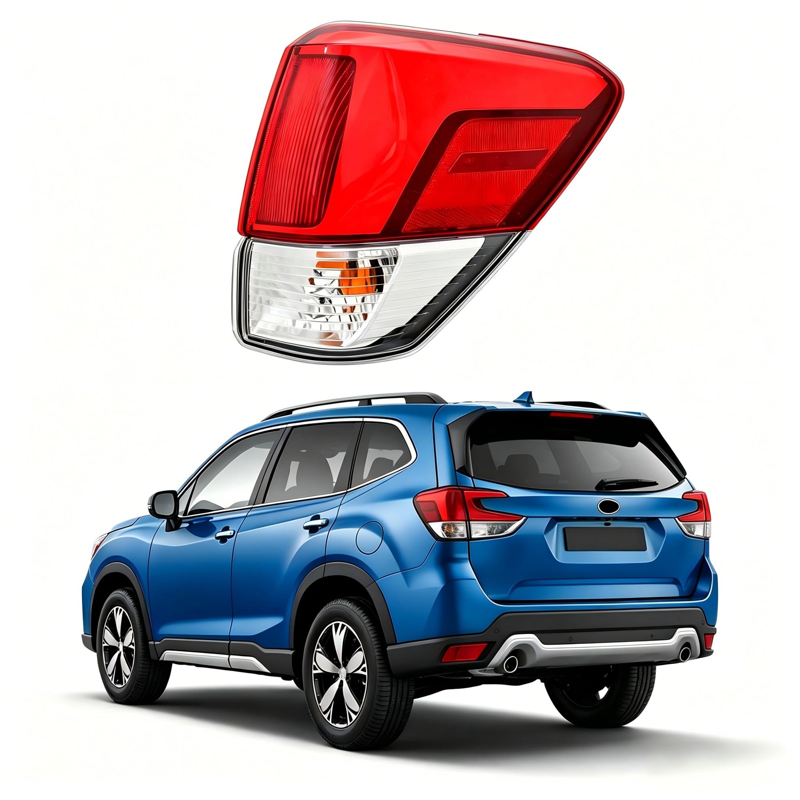 Tail Light Right Passenger Side for 2019 2024 Subaru Forester 2.5L 849128J060