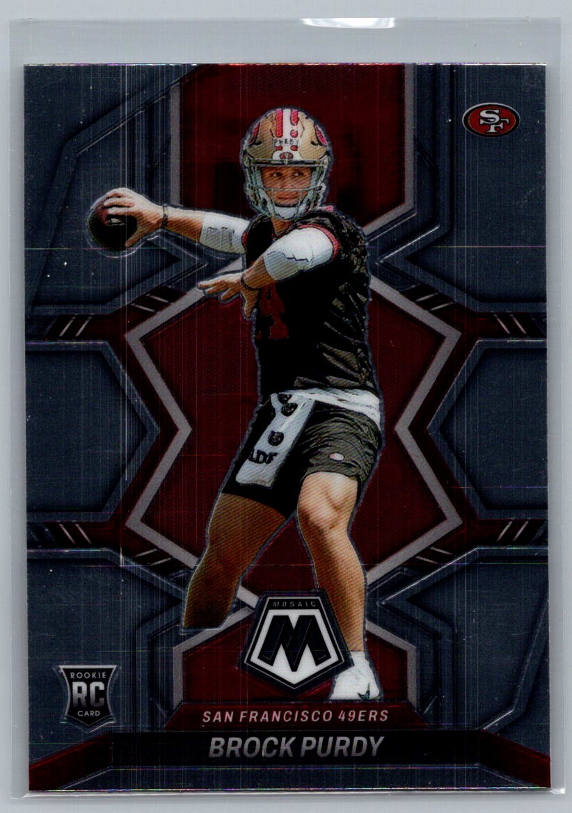 2022 Panini Mosaic Brock Purdy RC San Francisco 49ers #367
