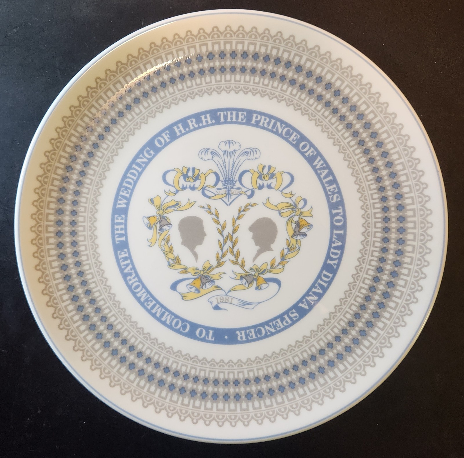 The Royal Wedding Plate; Royal Tucson; Princess Diana & The Prince of Wales 1981
