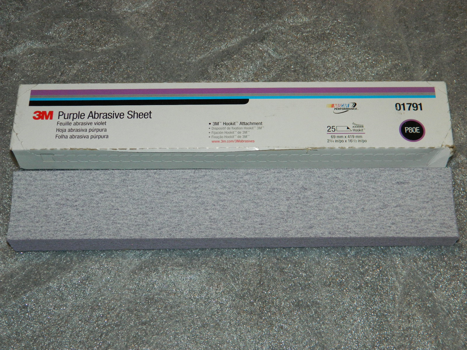 NEW 3M 01791 PURPLE IMPERIAL HOOKIT 745I 2-3/4\