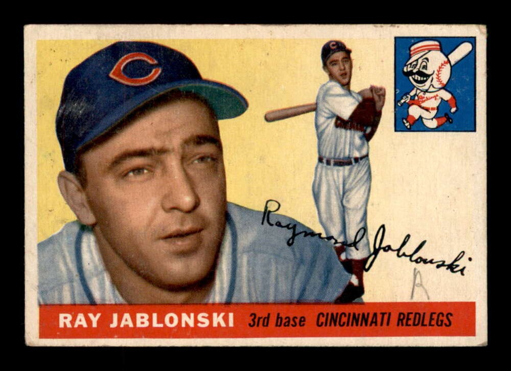1955 Topps #56 Ray Jablonski   VG/VGEX X3587020