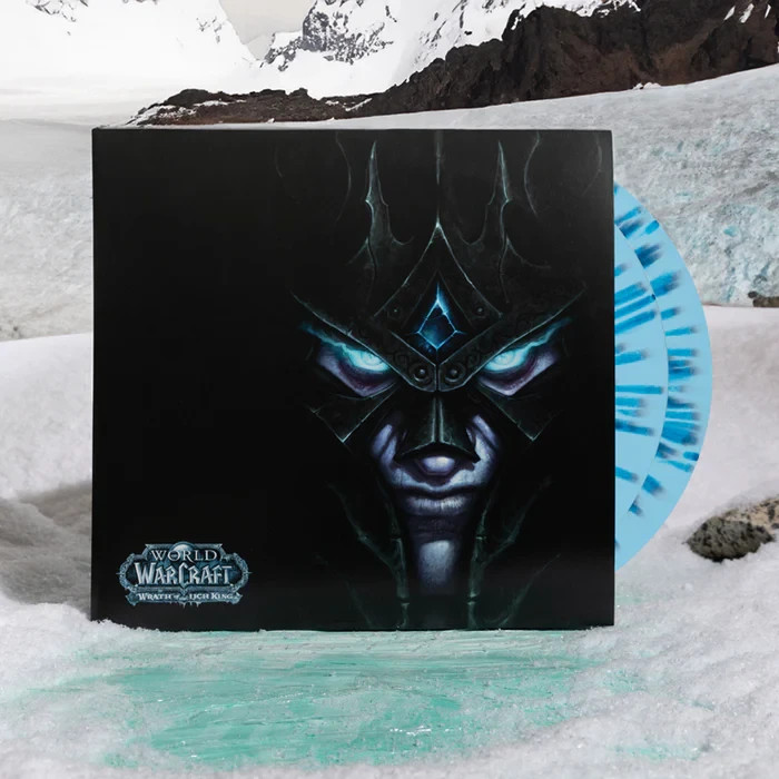 World of Warcraft: Wrath of the Lich King 2xLP Blizzard 'Blue Splatter' World of Warcraft: Wrath of the Lich King 2xLP Blizzard 'Blue Splatter'