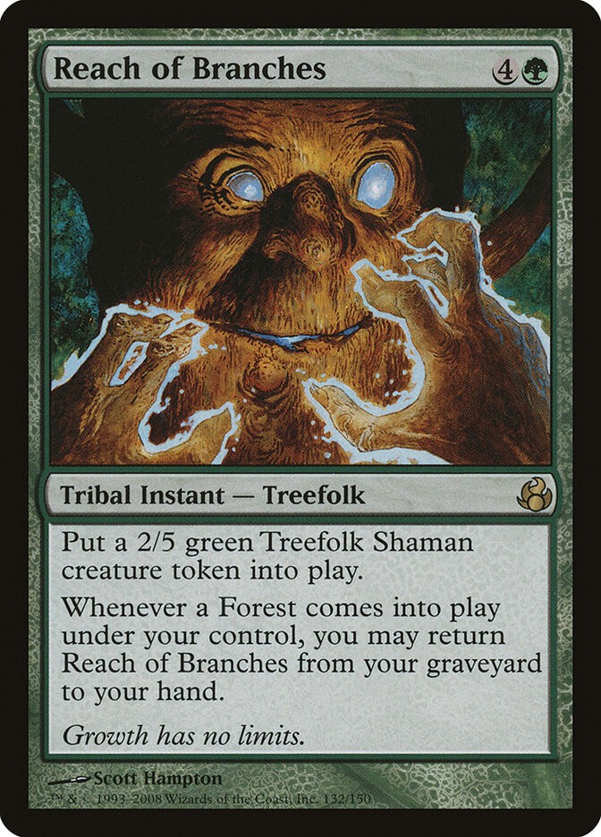 Reach of Branches (132) Morningtide MOR MTG Magic