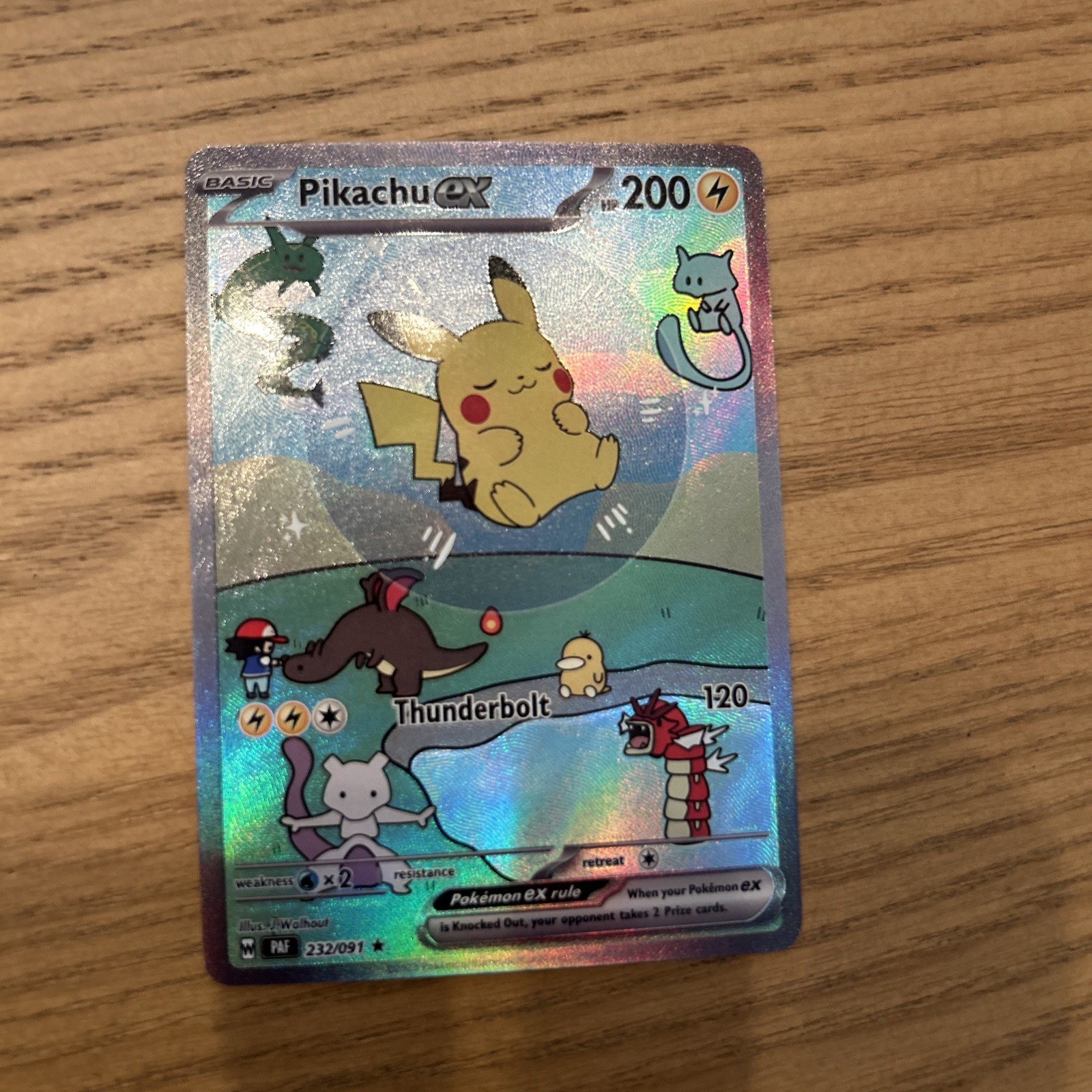 Pokemon Bubble Special Doujin Art Textured Holo Card Pokemon Bubble Special Doujin Art Textured Holo Card