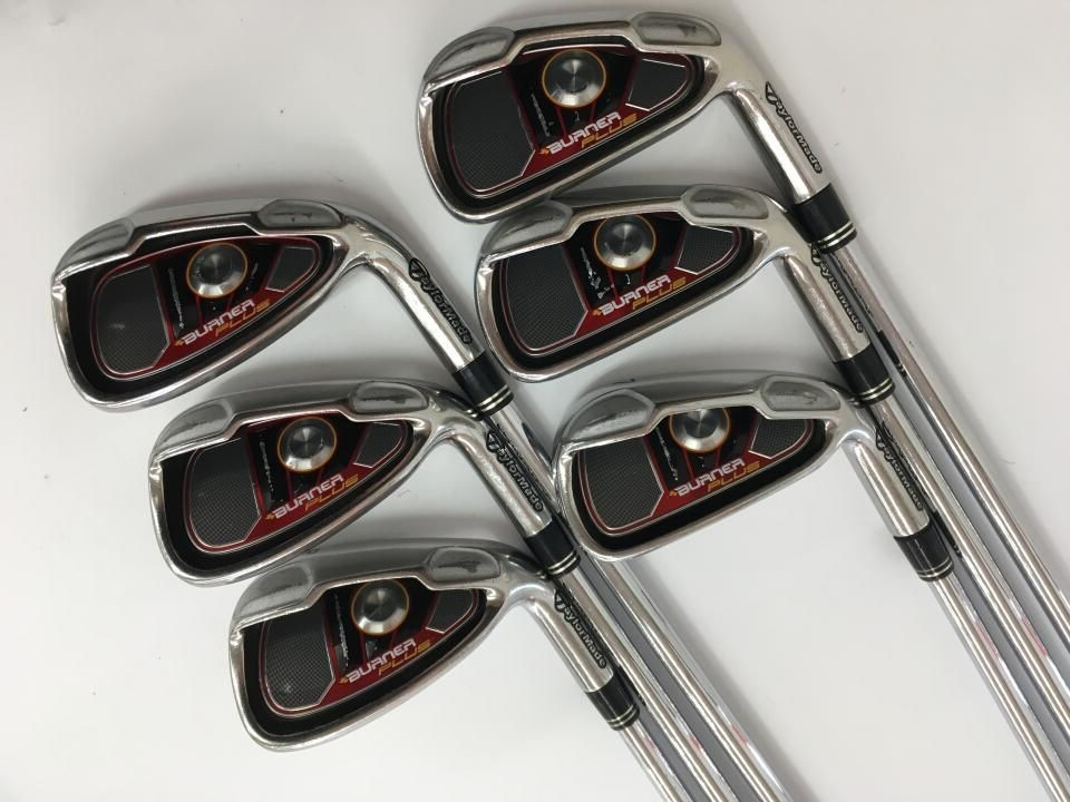 TaylorMade Burner Plus Iron Set 6pcs 5-PW N.S.PRO 950G S All Shafts Have Rust