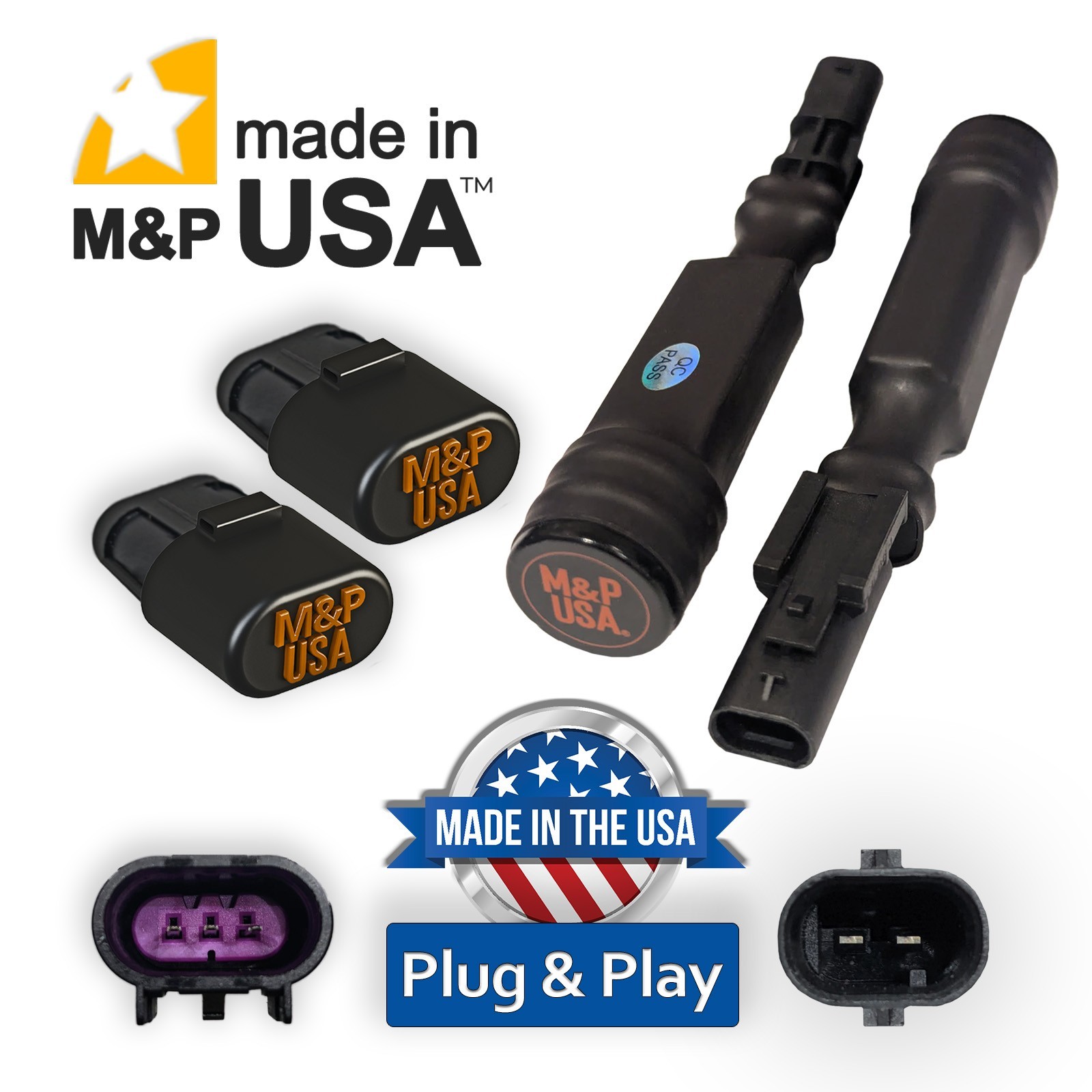 M&P USA MagneRide Z95 Shock & Ride Height Bypass Kit 2013-2020 GM Chevy Cadillac