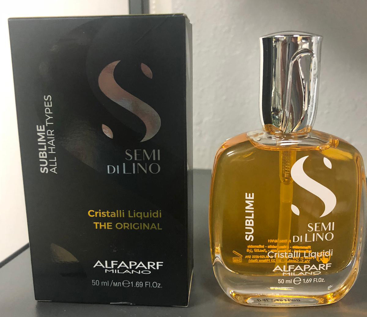 ALFAPARF MILANO Semi Di Lino Cristalli Liquidi 50ml -1.69 oz