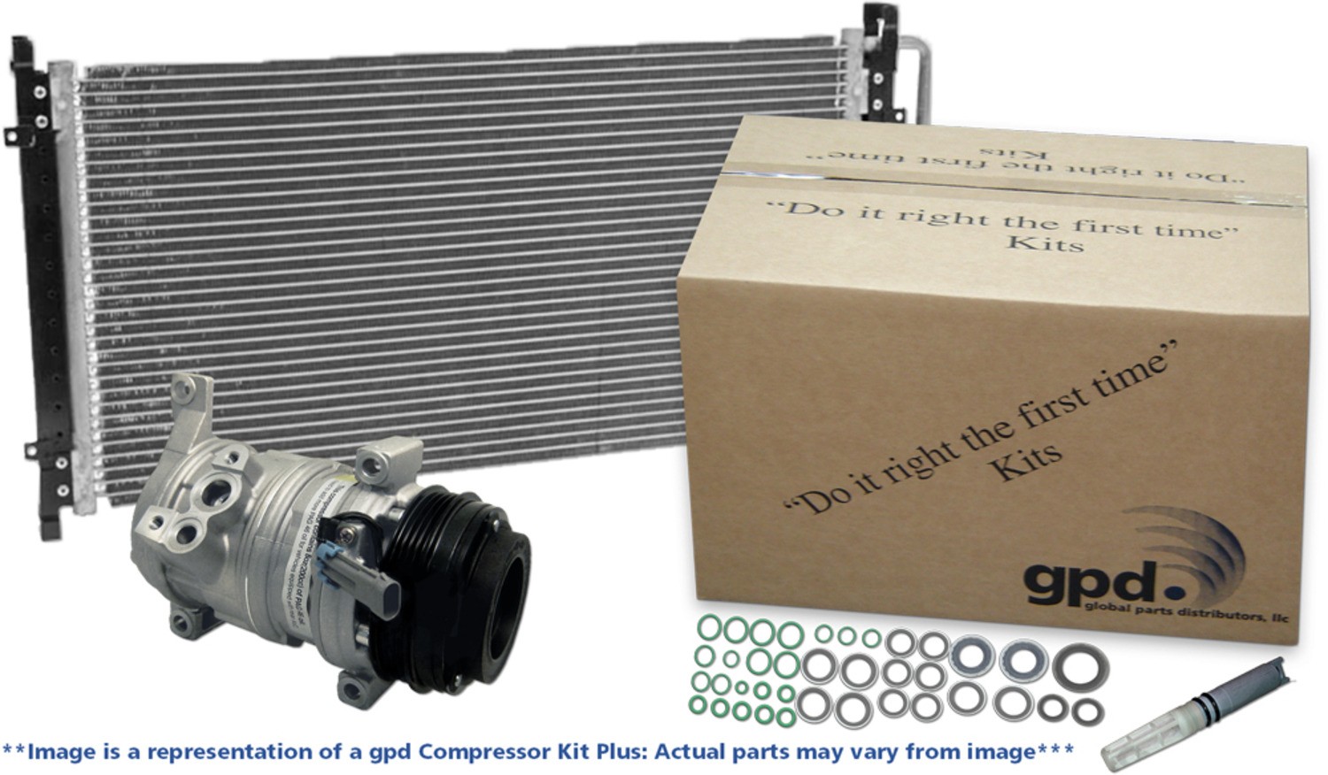 GPD 9642491B A/C Compressor & Condenser Kit fits 2006-2006 Volkswagen Beetle GPD 9642491B A/C Compressor & Condenser Kit fits 2006-2006 Volkswagen Beetle
