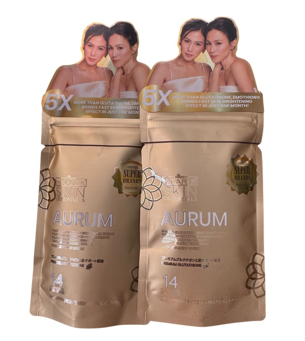2X Hikari Aurum Pouch 14 Capsules
