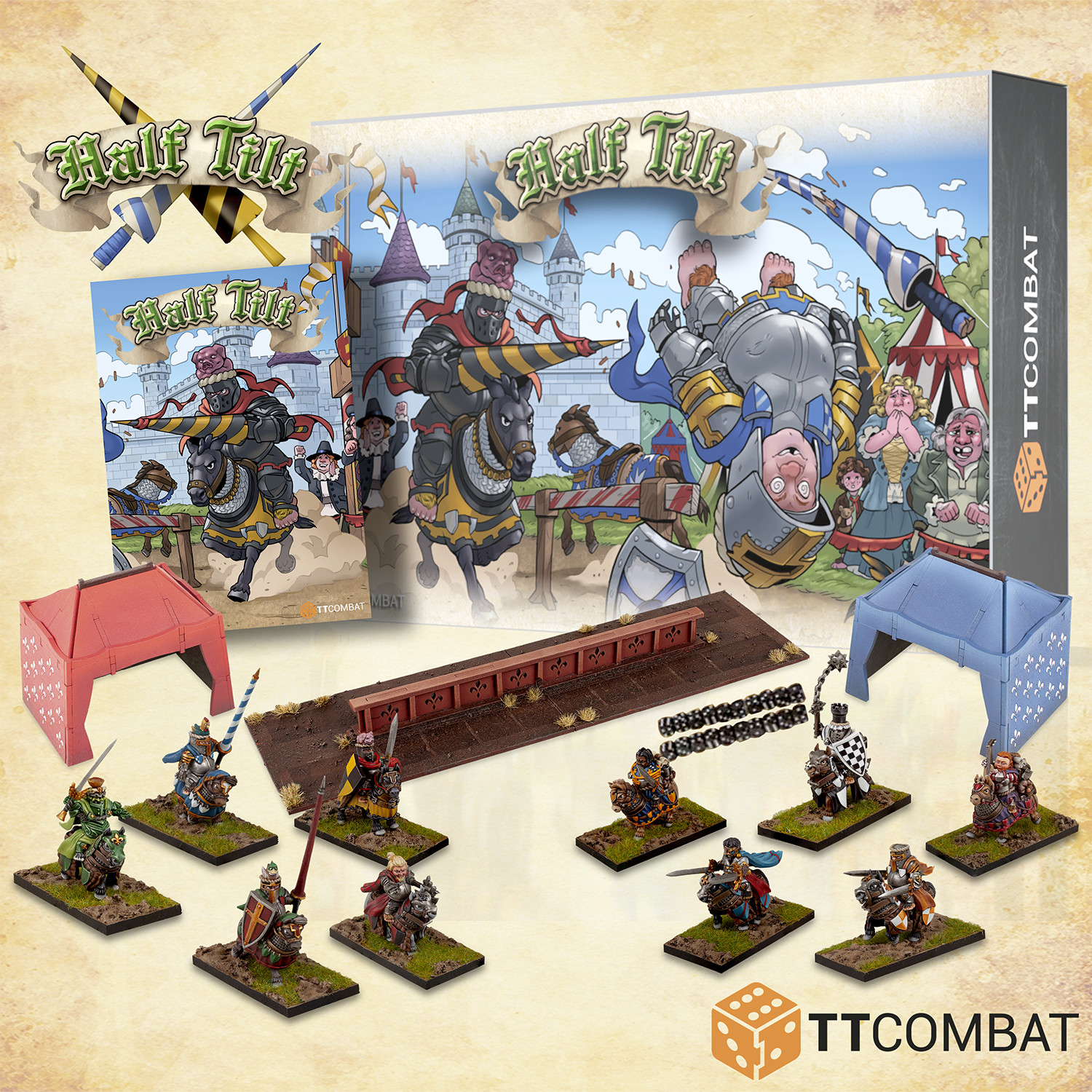 TTCombat BNIB Half Tilt Core Set
