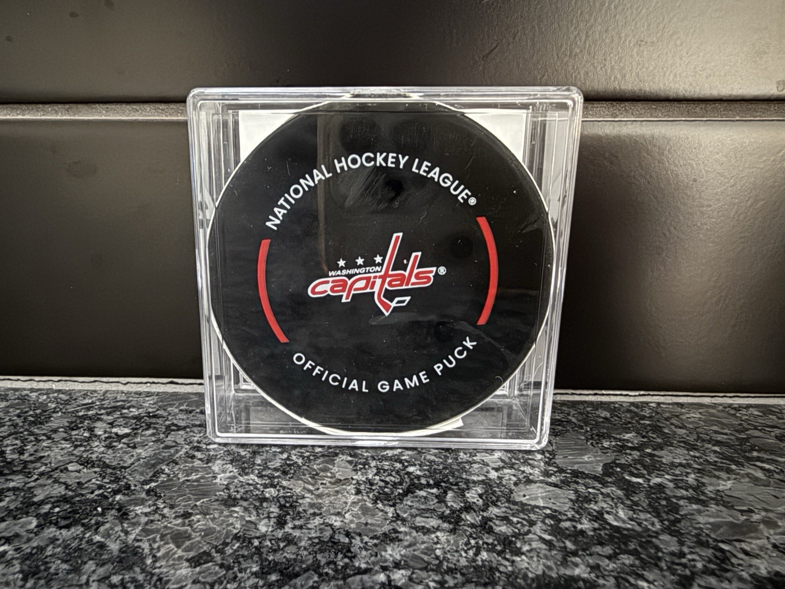 JJ Peterka Game Used Goal Puck Washington Capitals Utah Mammoth 3/3/26 JJ Peterka Game Used Goal Puck Washington Capitals Utah Mammoth 3/3/26
