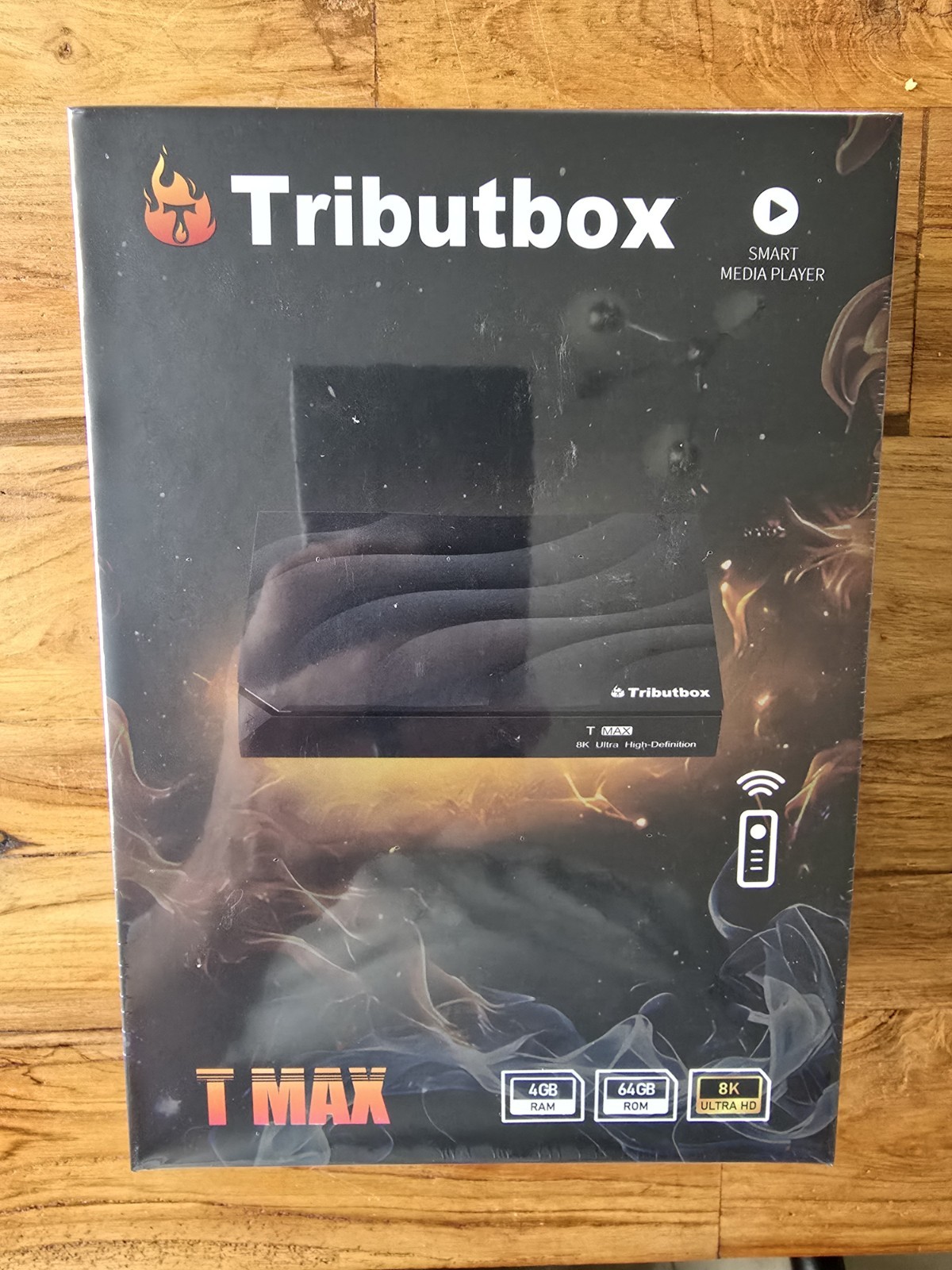 Tributbox T Max. V3 Plus Upgraded Replacement Backlit Remote Android 14. 