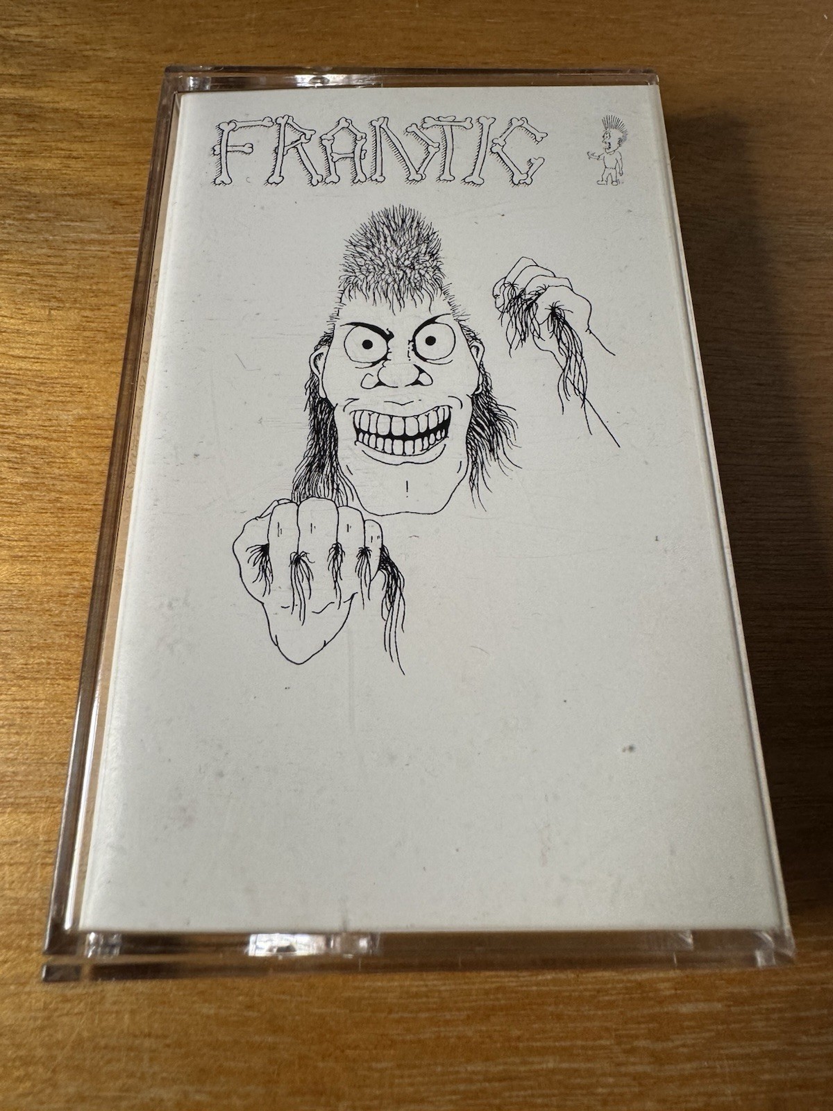 FRANTIC s/t THRASH METAL Groove DEMO CASSETTE TAPE Michael Gleeson 1992 So RARE