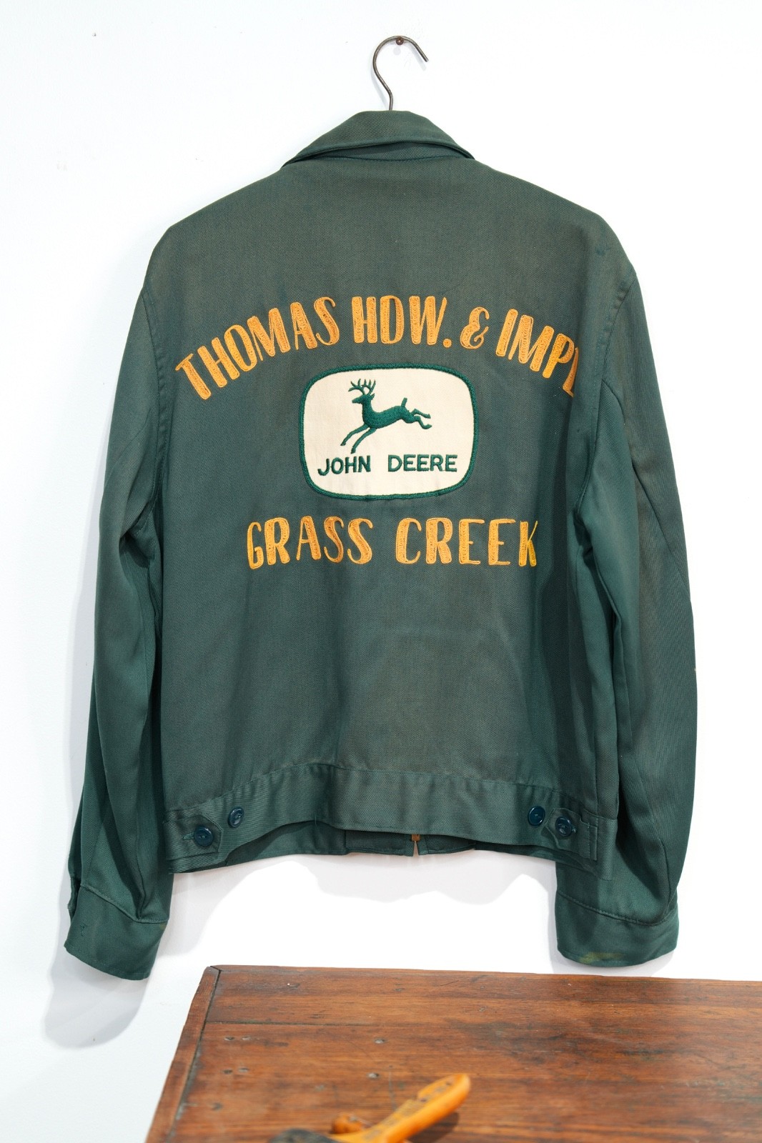 Vintage 60s Chain Stitch Ricky Jacket John Deere Implement Work Chore Coat talon Vintage 60s Chain Stitch Ricky Jacket John Deere Implement Work Chore Coat talon