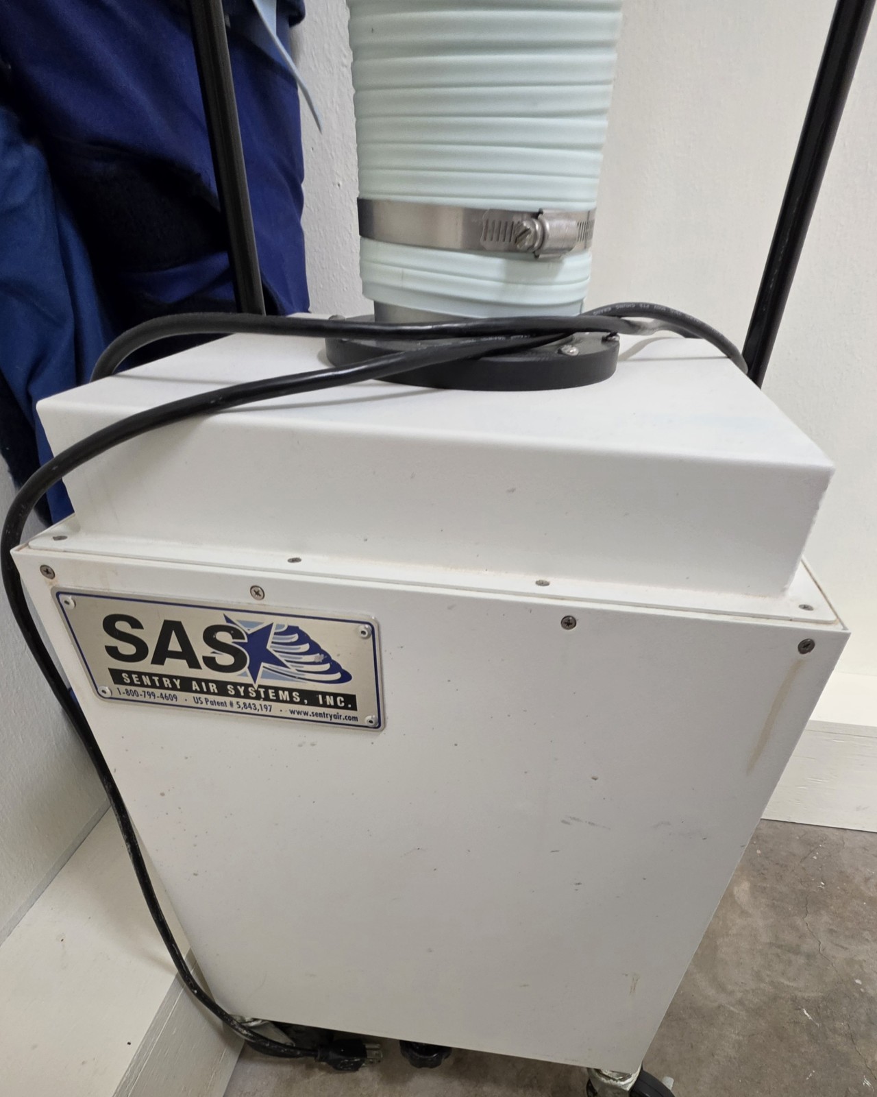 Sentry Air Systems Portable Industrial Air Filtration System