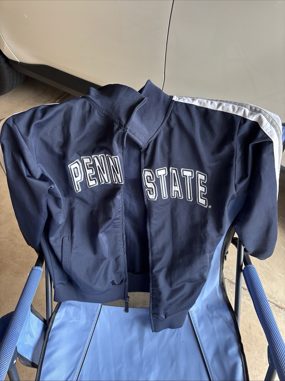 Penn State Nittany Lions Colosseum Athletics Jacket Full Zip Size Large Blue