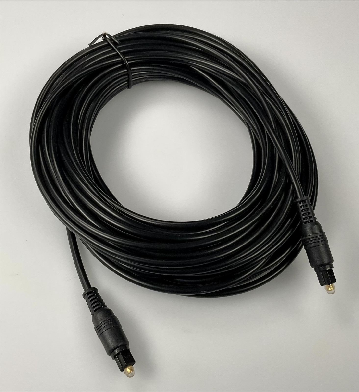 The Cimple Co. Digital Fiber Optical Toslink Cable - Gold Plated - 50FT - Black The Cimple Co. Digital Fiber Optical Toslink Cable - Gold Plated - 50FT - Black