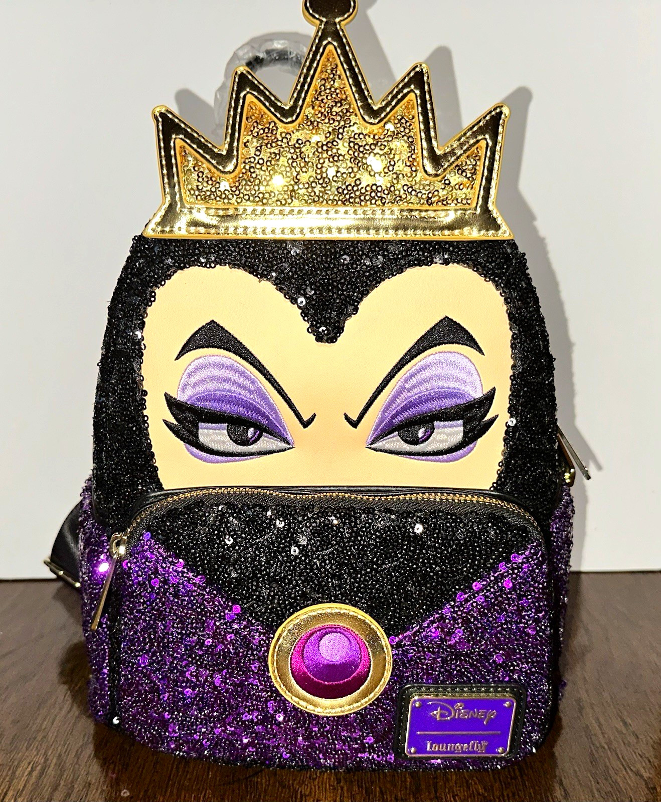 Loungefly Disney Villains Evil Queen Backpack, Wallet & Make-Up Pallet All NWT Loungefly Disney Villains Evil Queen Backpack, Wallet & Make-Up Pallet All NWT