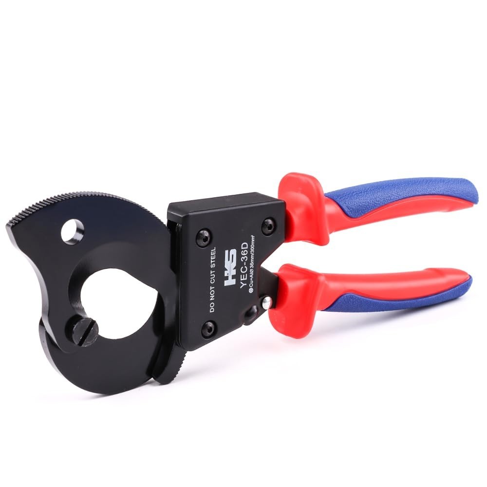 Ratchet Cable Wire Cutter Heavy Duty for Cutting Electrical Aluminum Copper