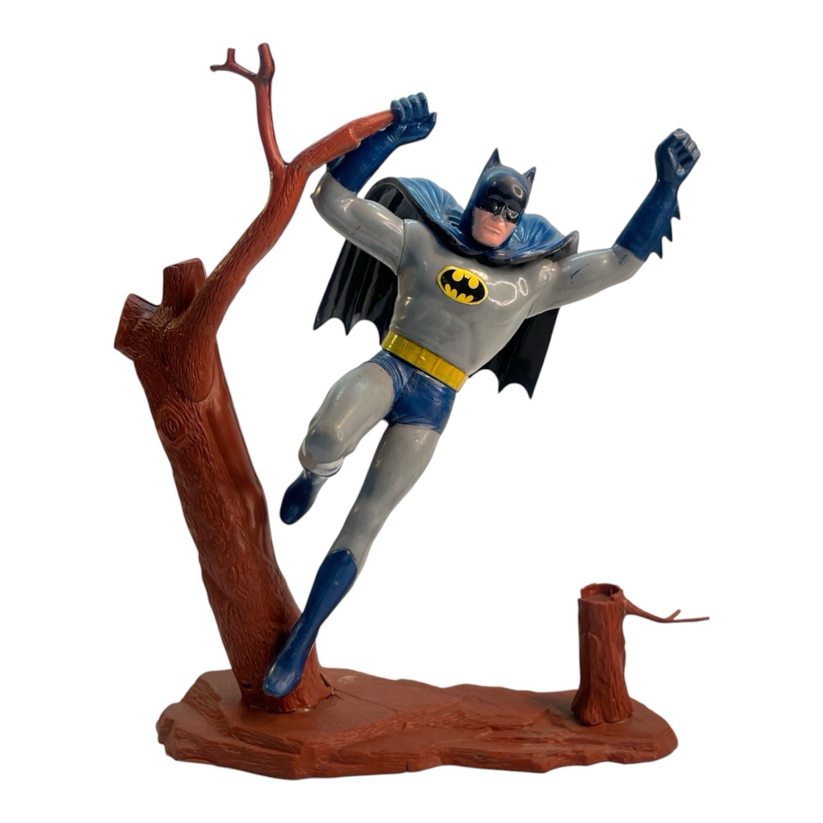 Vintage 1974 Aurora Comic Scenes Batman Built Up Model Kit Figure Assembled DC Vintage 1974 Aurora Comic Scenes Batman Built Up Model Kit Figure Assembled DC
