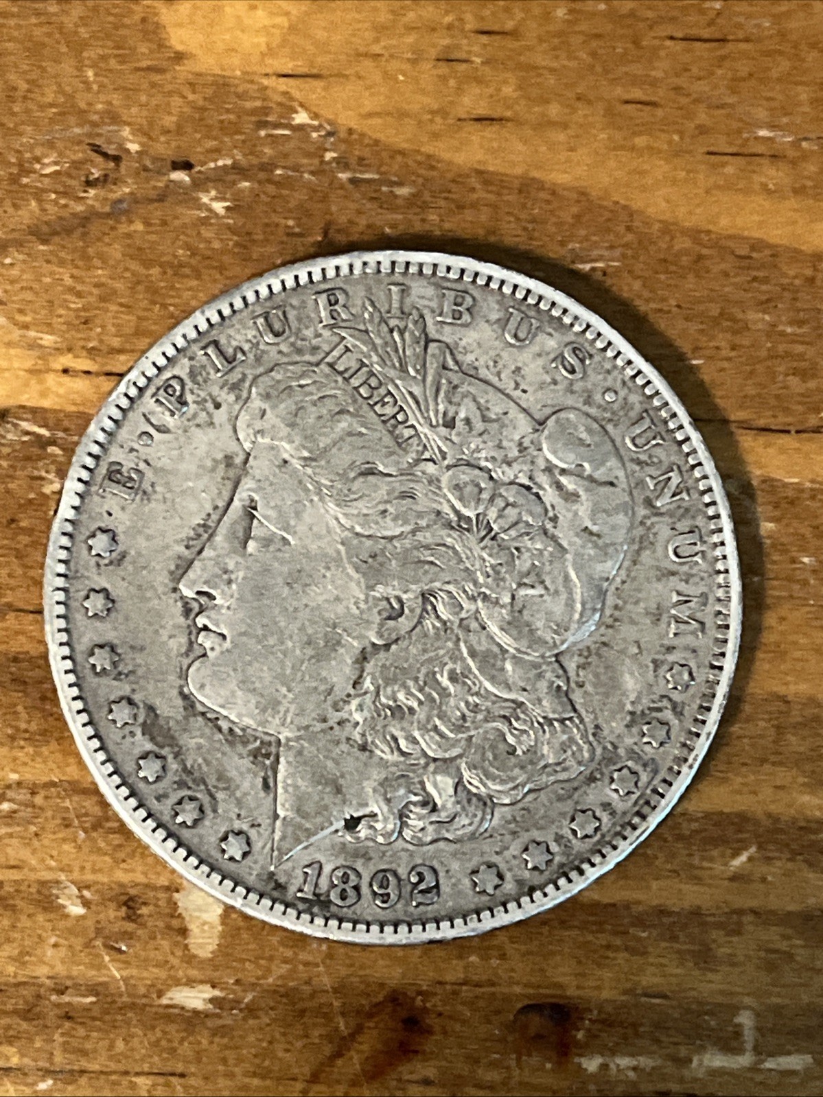 Nice Original 1892 S Morgan Silver Dollar Nice Original 1892 S Morgan Silver Dollar