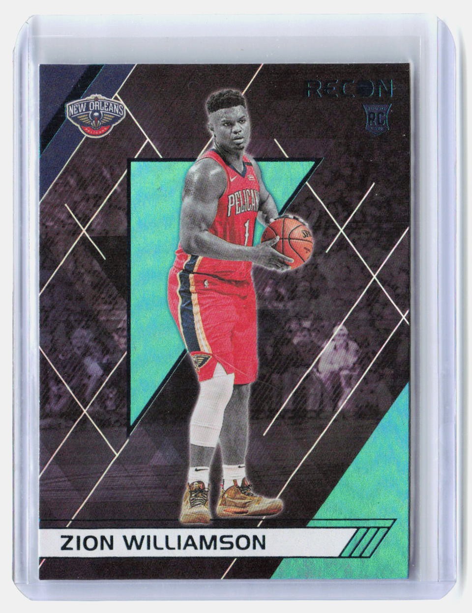 2019-20 Panini Chronicles #292 Zion Williamson Teal 2019-20 Panini Chronicles #292 Zion Williamson Teal