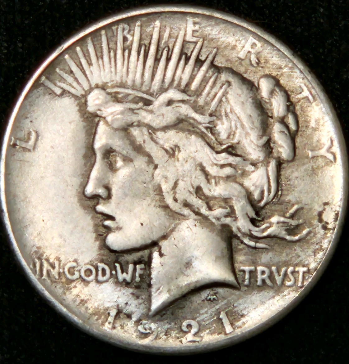 1921 PEACE DOLLAR (HIGH RELIEF)