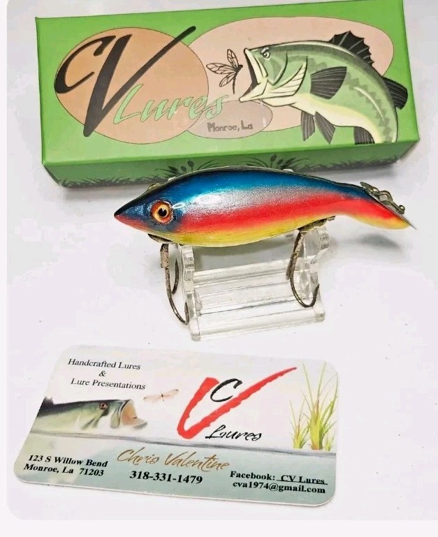 CV Lures Heddon Tadpolly custom painted in rainbow CV Lures Heddon Tadpolly custom painted in rainbow