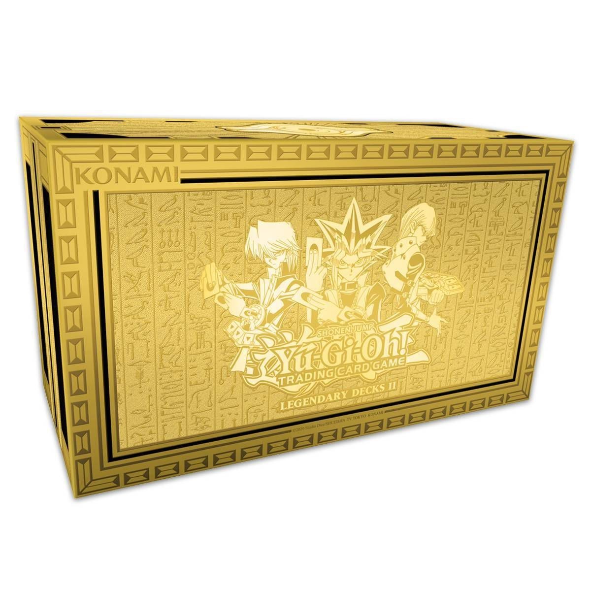 YUGIOH LEGENDARY DECKS II COLLECTOR'S SET FACTORY SEALED NEW (3 DECKS)
