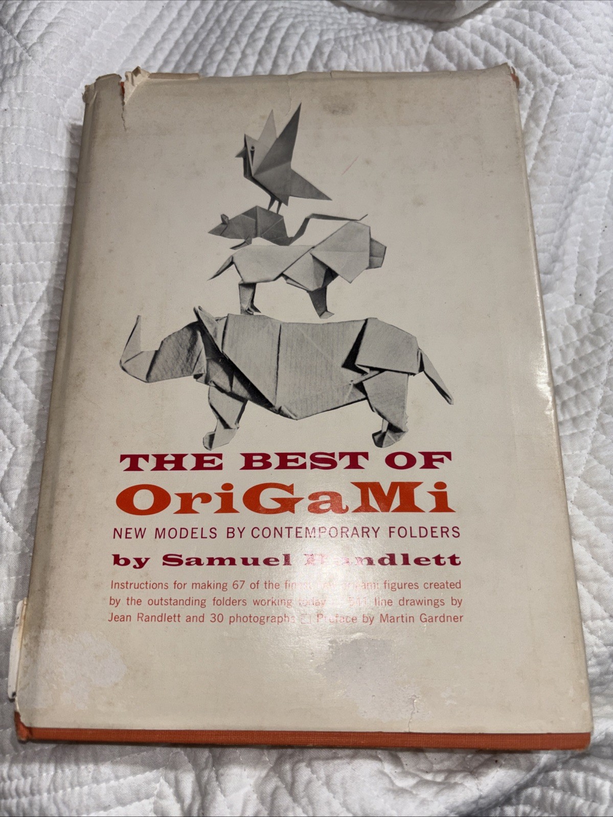 The Best Of Origami By Samuel Randlett Vintage Instructional Book First  G1N