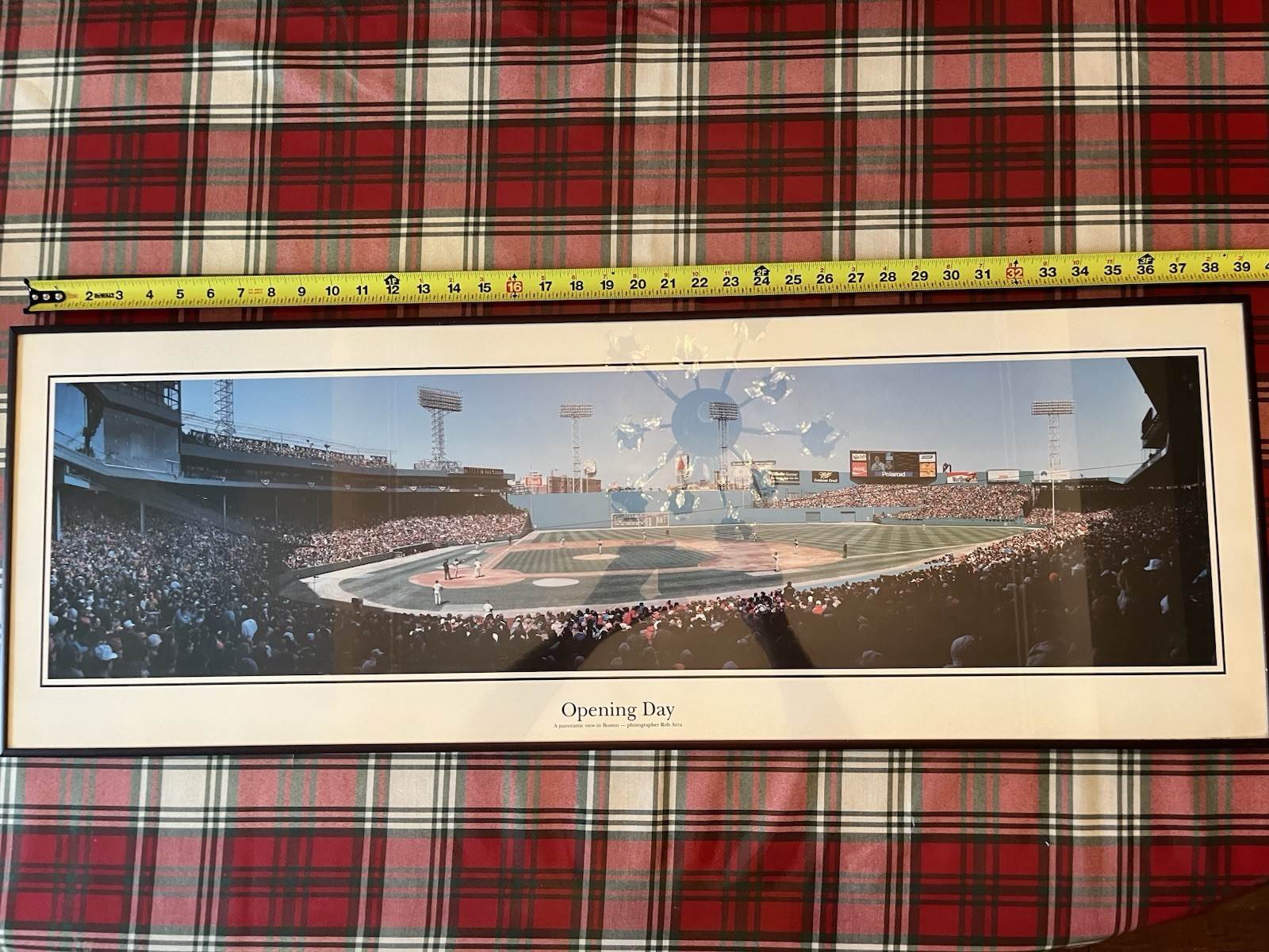 1993 Boston Red Sox Opening Day Panoramic Photo Fenway Park 40” X 14” Framed 1993 Boston Red Sox Opening Day Panoramic Photo Fenway Park 40” X 14” Framed