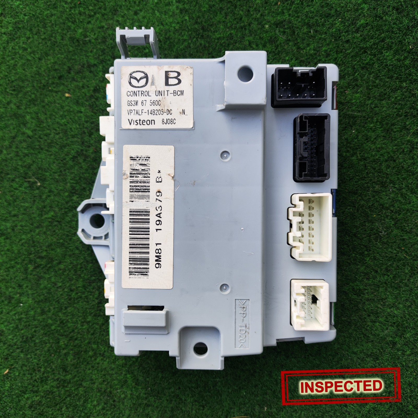 2009-2010 Mazda 6 Body BCM BCU Control GS3M67560C Module GS3M 67 560C Unit OEM