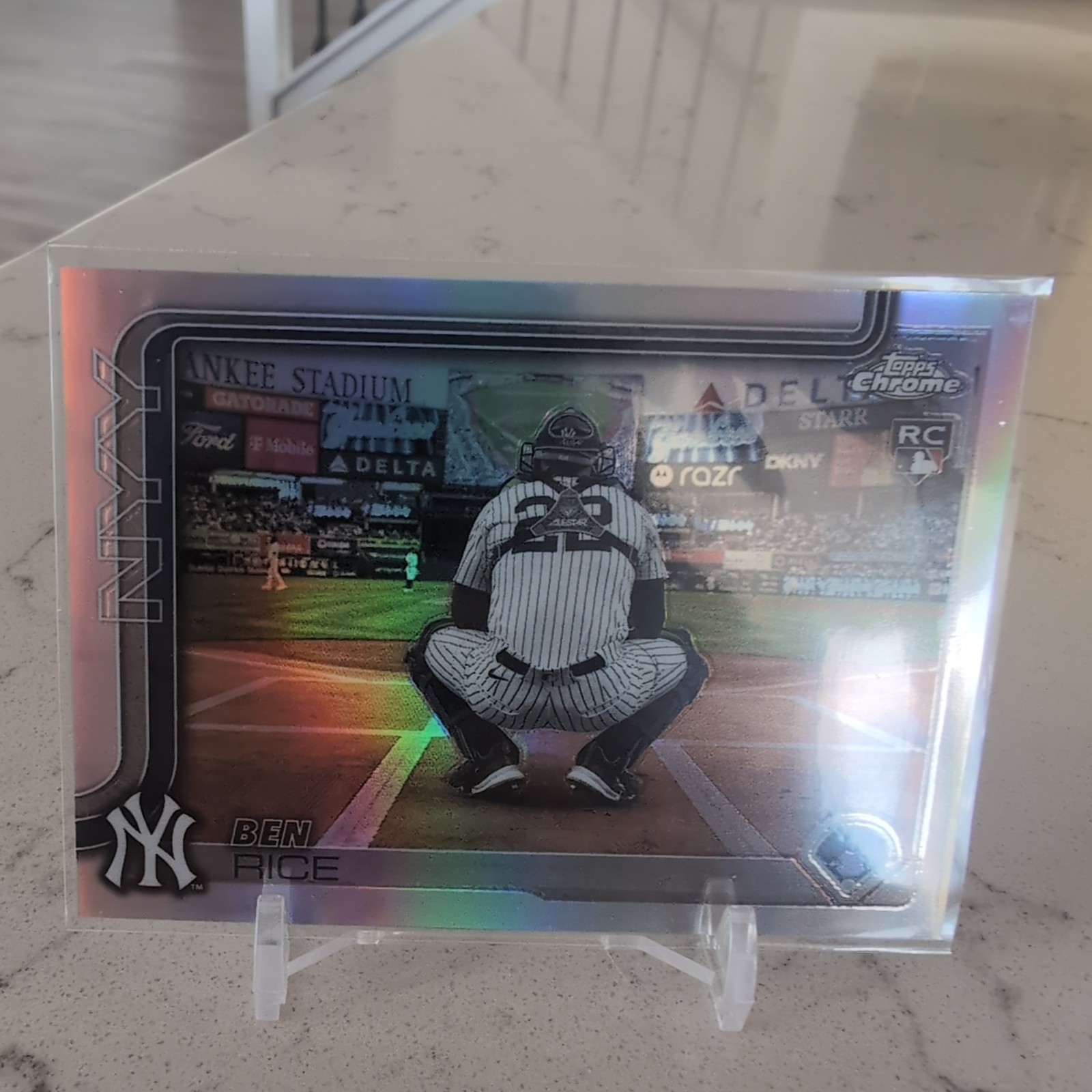 2025 Topps Chrome Update Series - Image Variation Ben Rice #USC138 (RC) 2025 Topps Chrome Update Series - Image Variation Ben Rice #USC138 (RC)