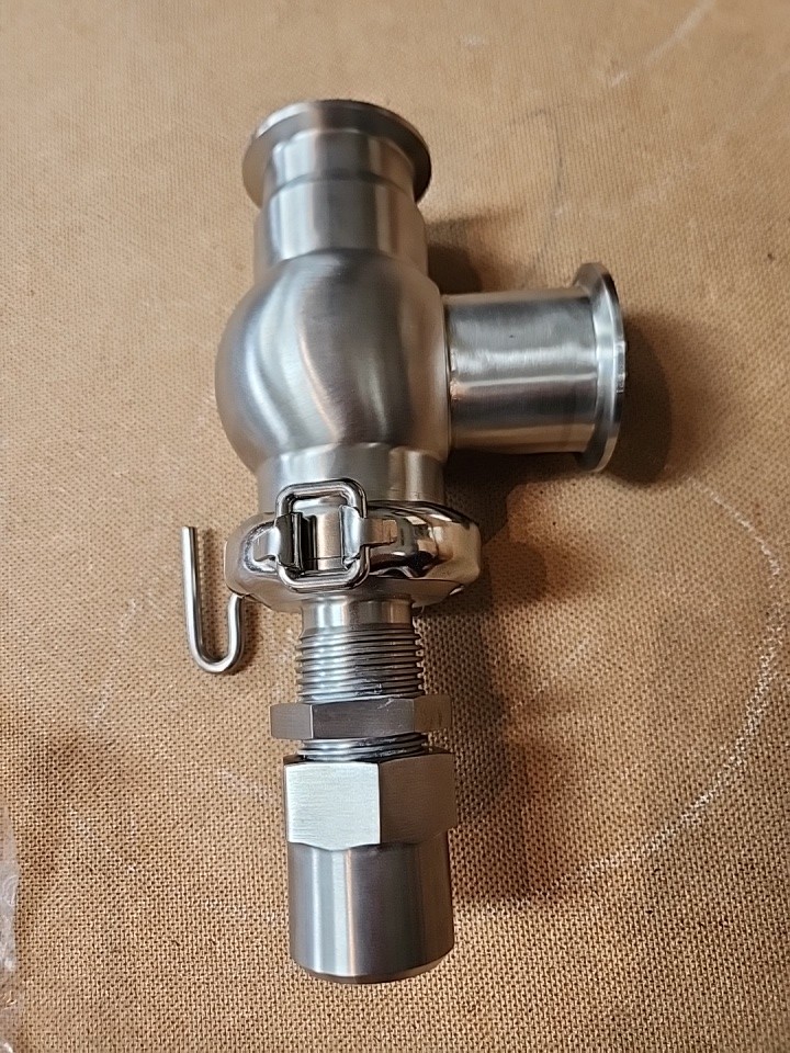 SPX Waukesha 60RTMMP 2.0” 100# 316L Pressure Relief Valve MATL#: 973685