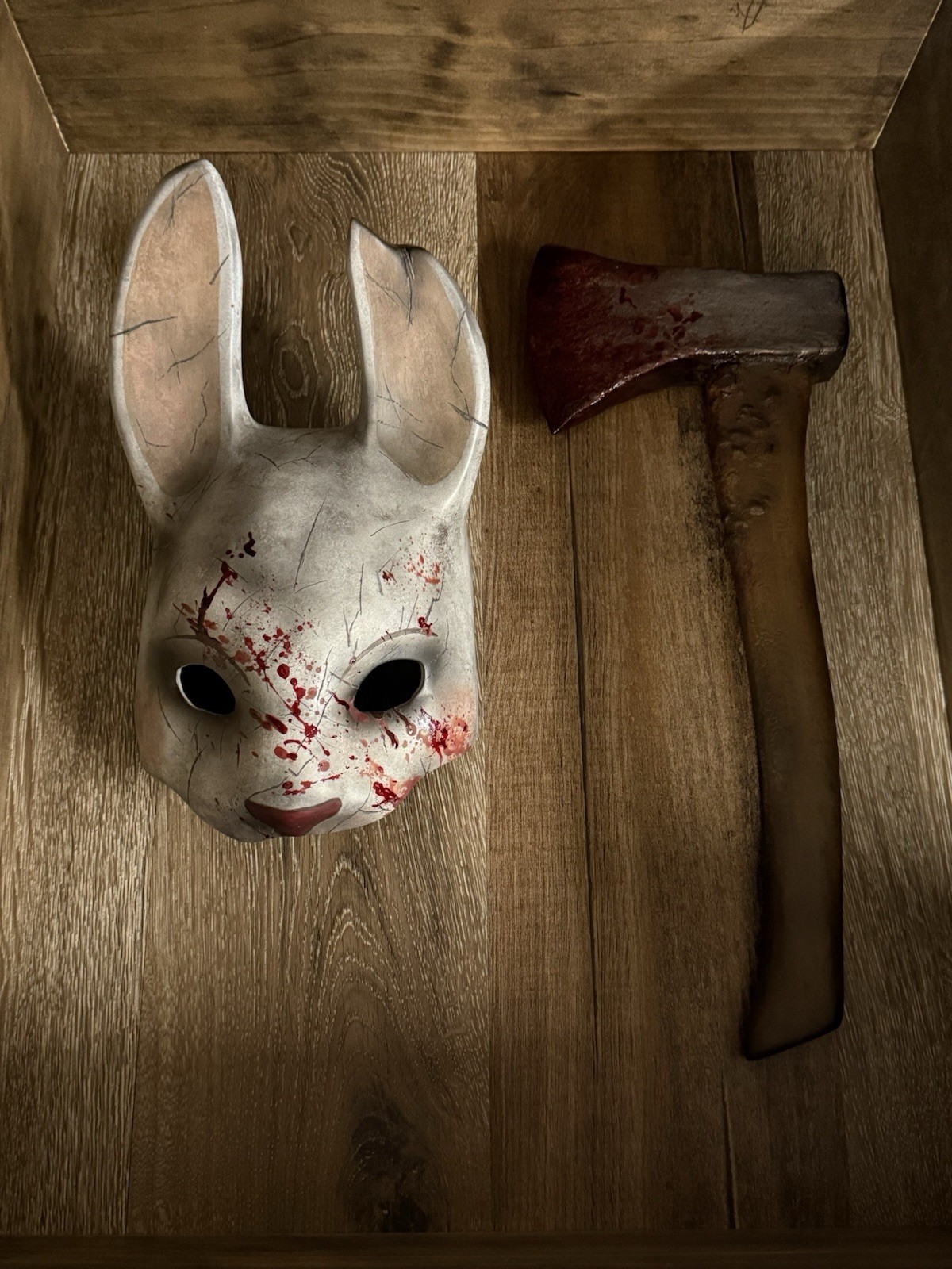 Dead By Daylight The Huntress Mask And Hatchet Axe Prop Set Custom Created Dead By Daylight The Huntress Mask And Hatchet Axe Prop Set Custom Created
