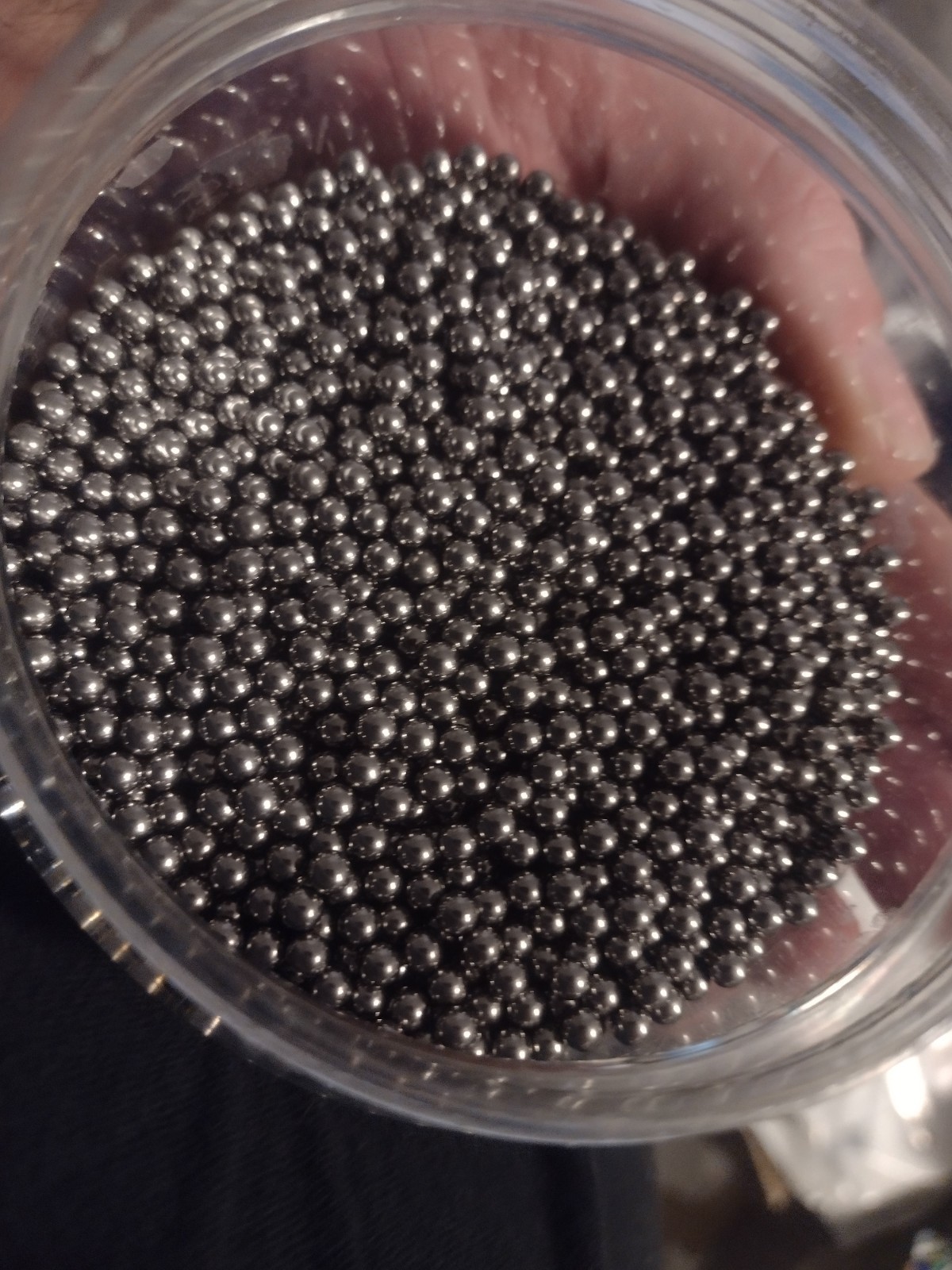 #2 3.8mm Tungsten  balls TSS  18 super per pound