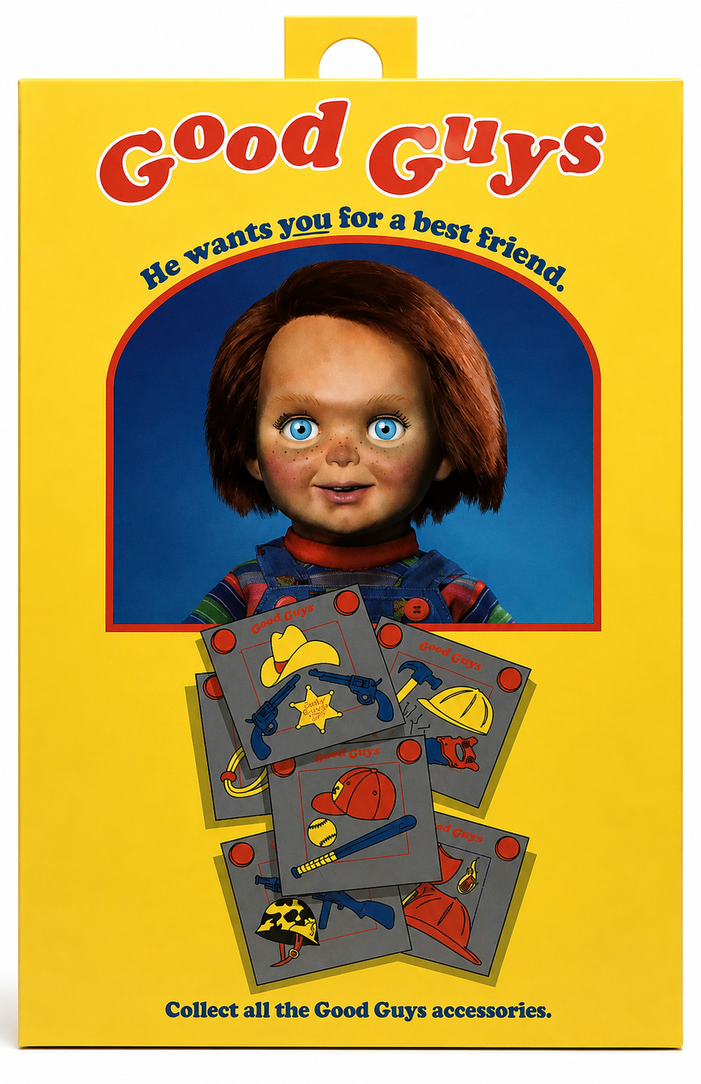 NECA 4” Child's Play Ultimate Chucky Horror Action Figure Good Guys