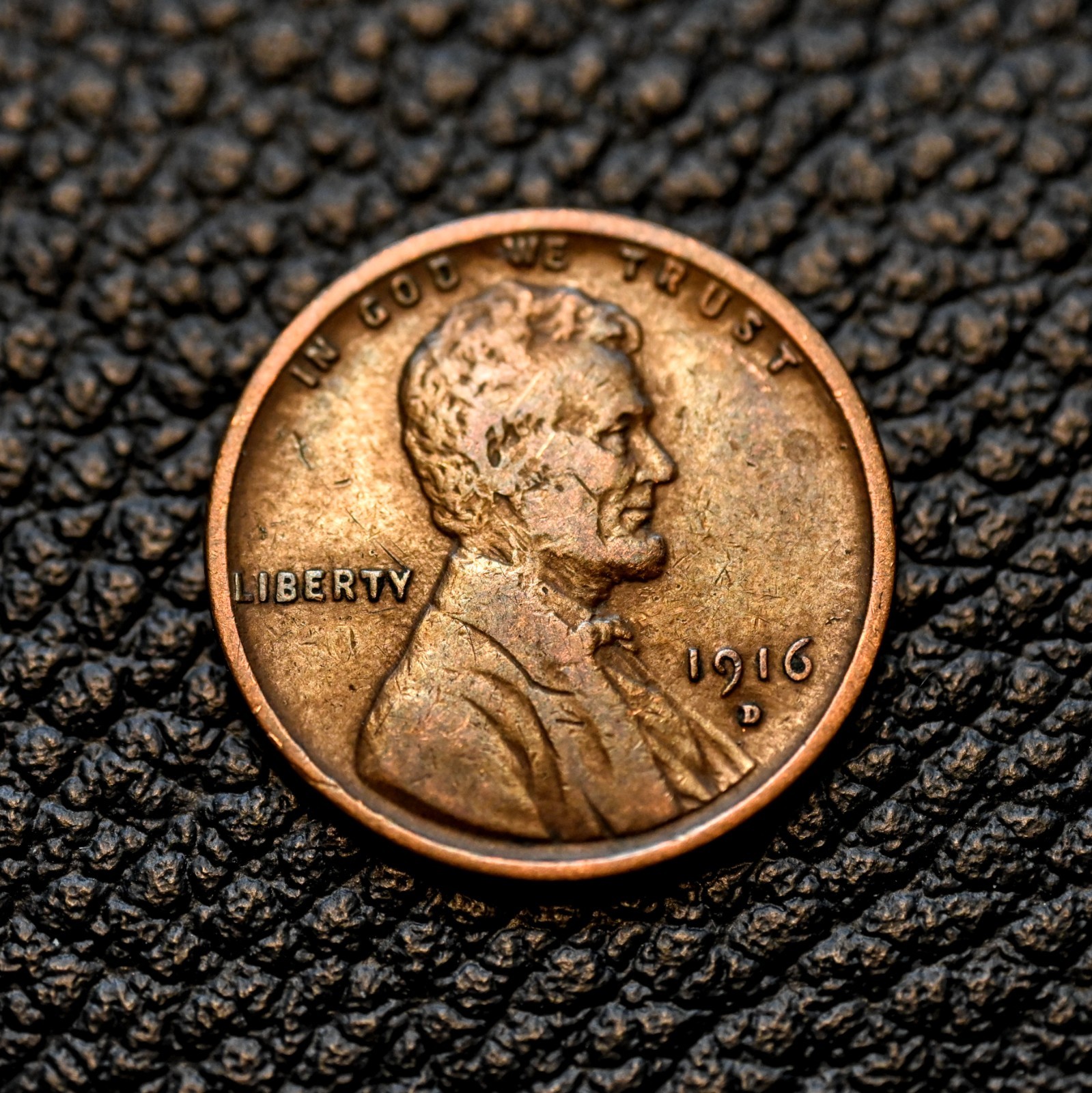 1916 D Lincoln Wheat Cent ~ VERY FINE (VF) Condition ~ COMBINED SHIPPING