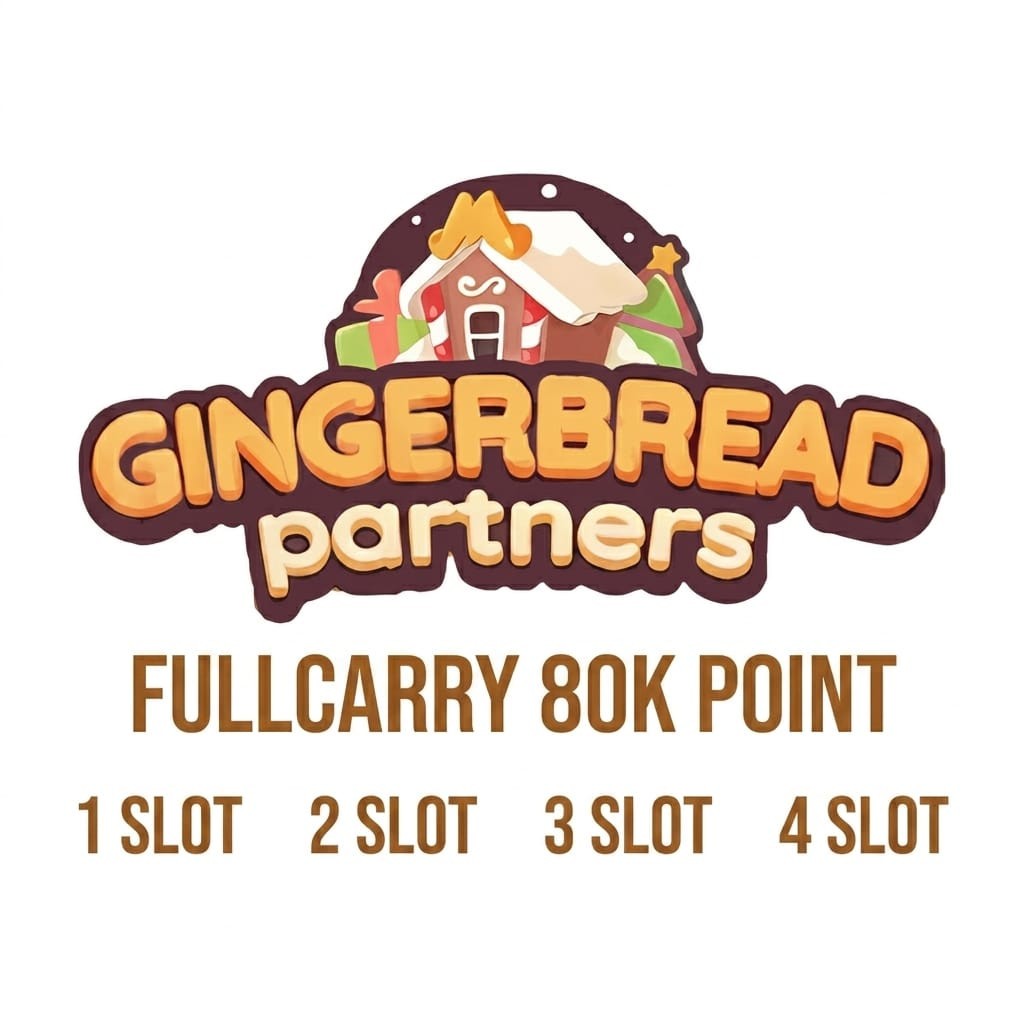 GINGERBREAD - PARTNER EVENT Monopoly Go FULLCARRY 80K POINT