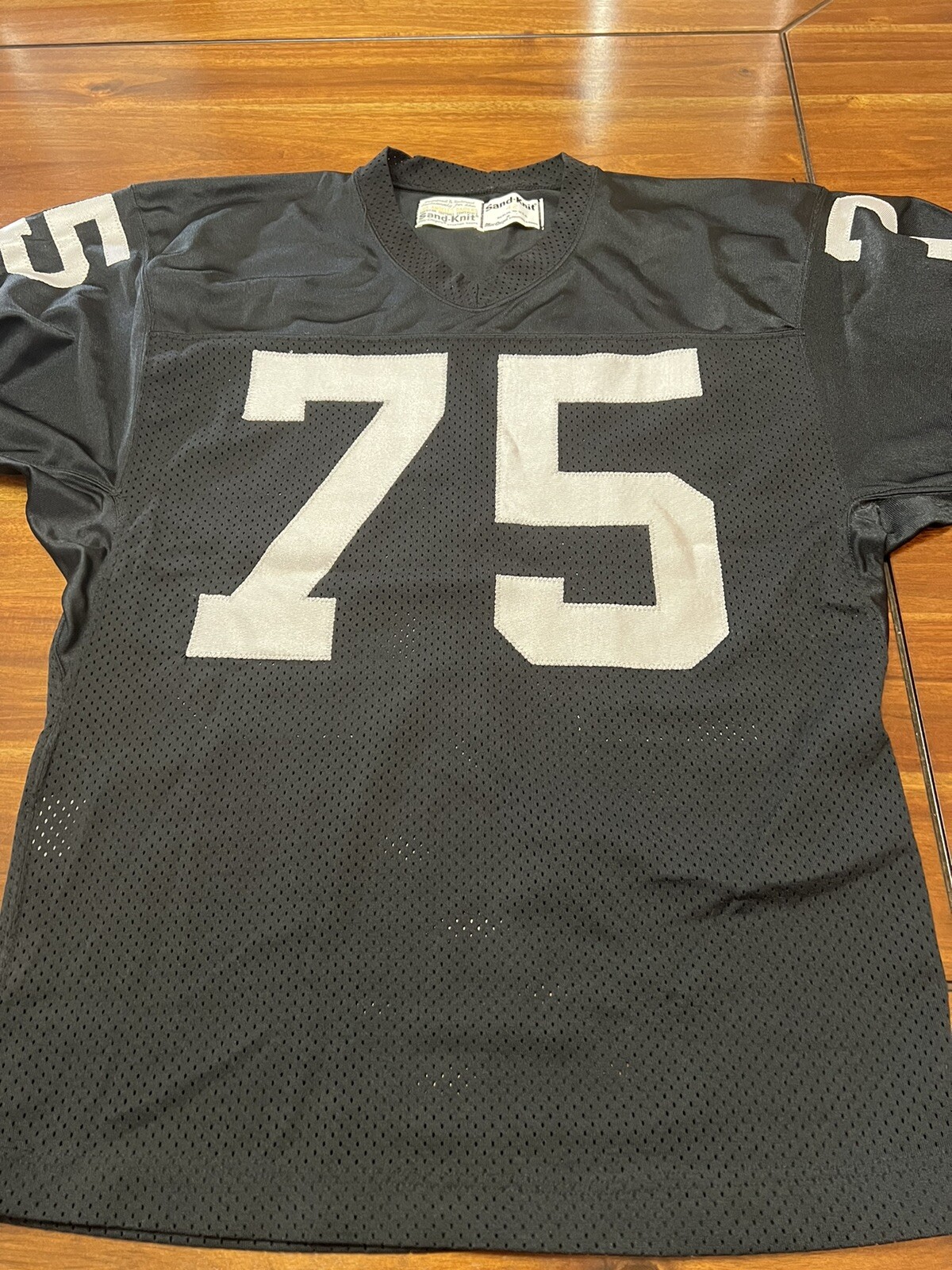 Authentic 80’s RAIDERS Howie Long Jersey Size 40/42 MacGregor Sand Knit BERLIN Authentic 80’s RAIDERS Howie Long Jersey Size 40/42 MacGregor Sand Knit BERLIN