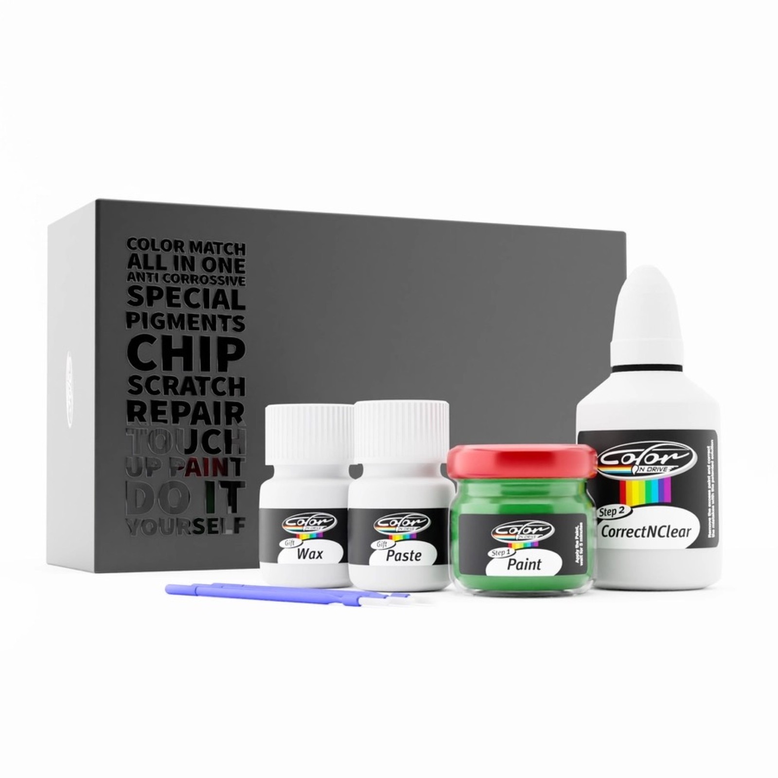 Dodge Challenger Touch Up Paint – Green GO MGM Scratch Repair Kit
