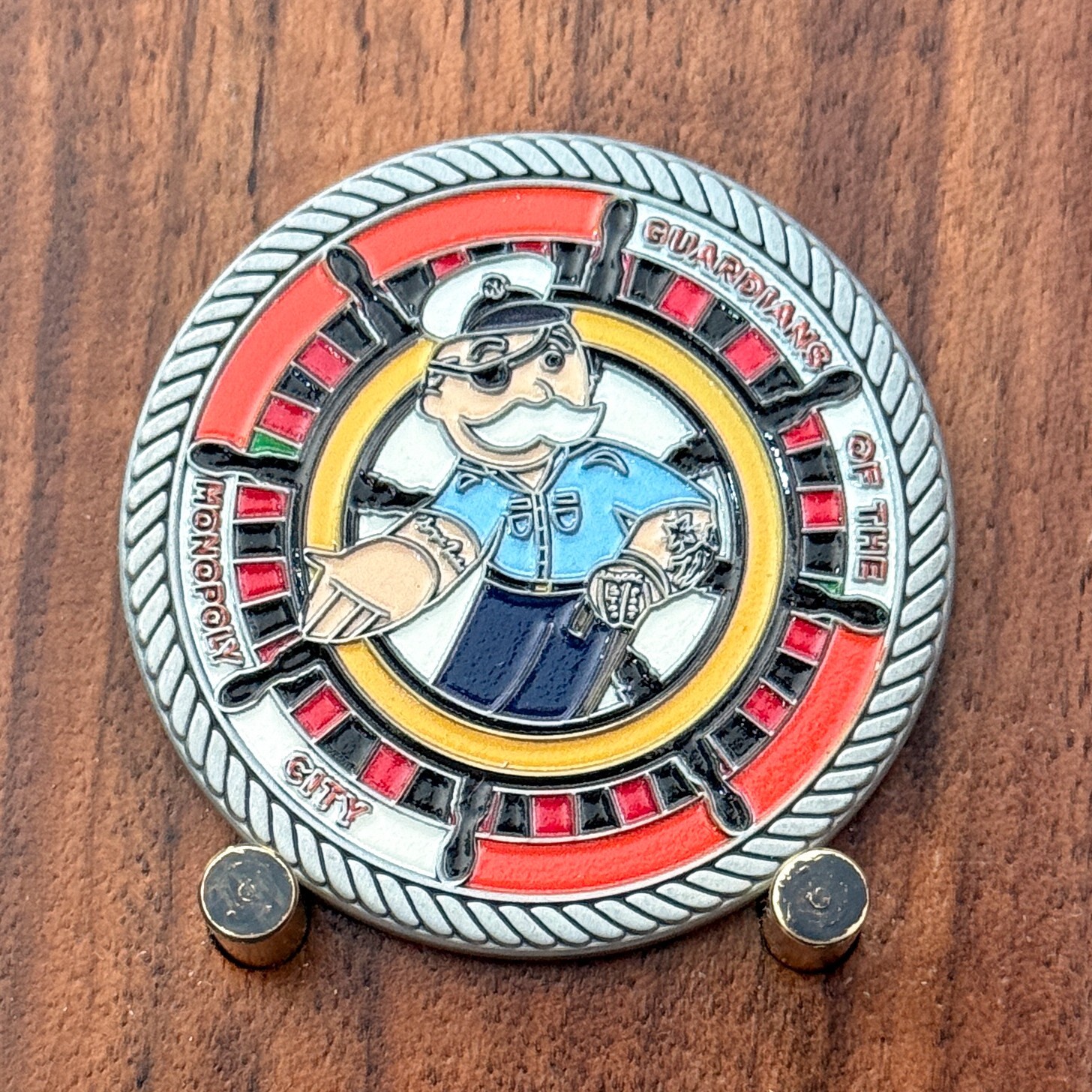 Atlantic City Coast Guard Station Monopoly City Challenge Coin M#28 Atlantic City Coast Guard Station Monopoly City Challenge Coin M#28