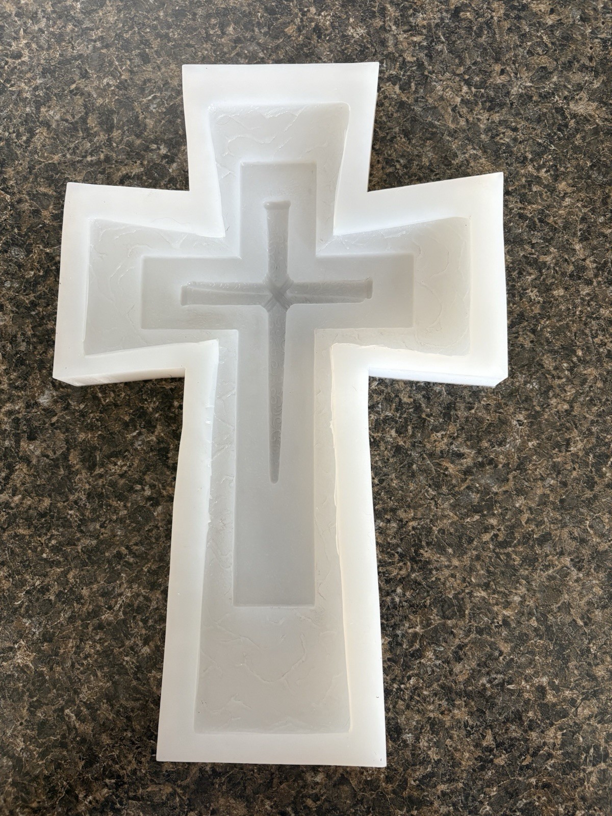 HANDMADE 3D 3 In ONE SILICONE CROSS MOLD HANDMADE 3D 3 In ONE SILICONE CROSS MOLD