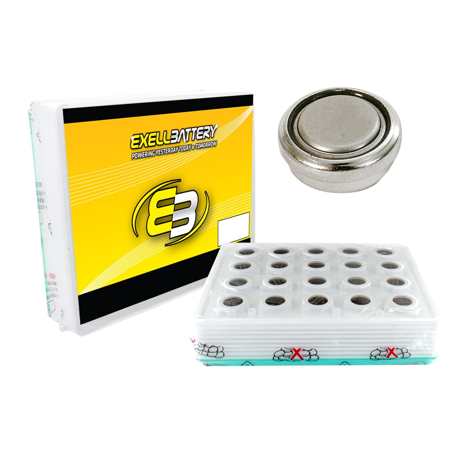 200pcs Exell A625PX 1.5V Alkaline Battery LR09 PX625A D625 EPX625G Lot