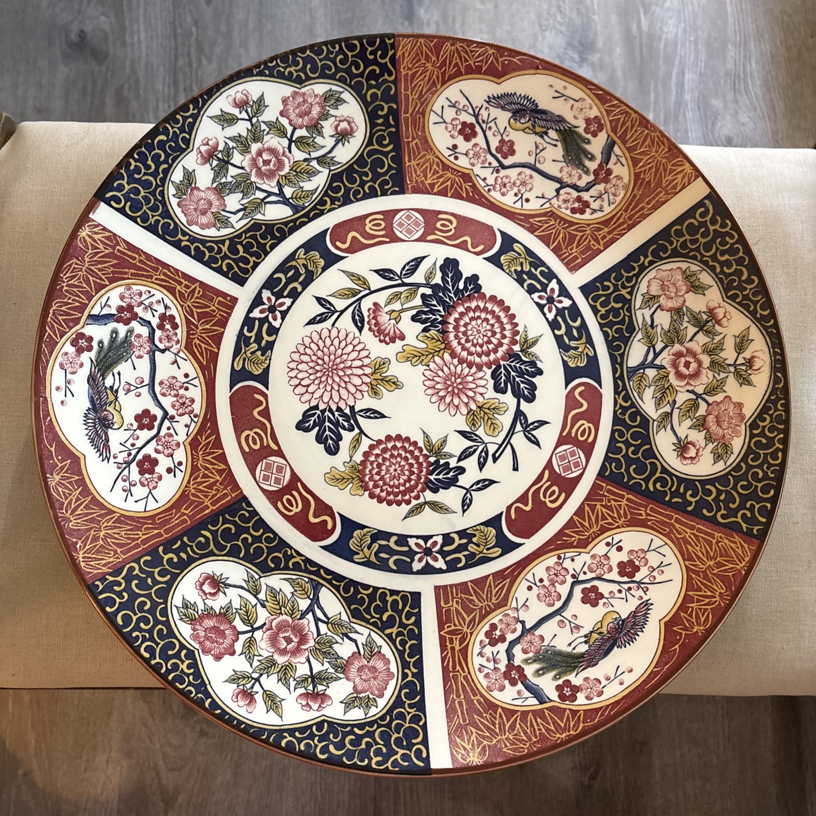 Vintage Gold Imari Arita Bussan Japan 16