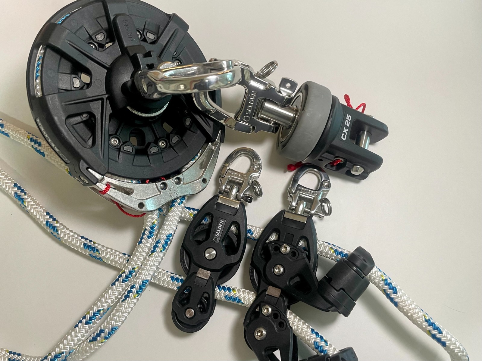 [SELDEN] CX25 Code Zero Furler Set (Drum & Swivel & etc.) / 6 Parts