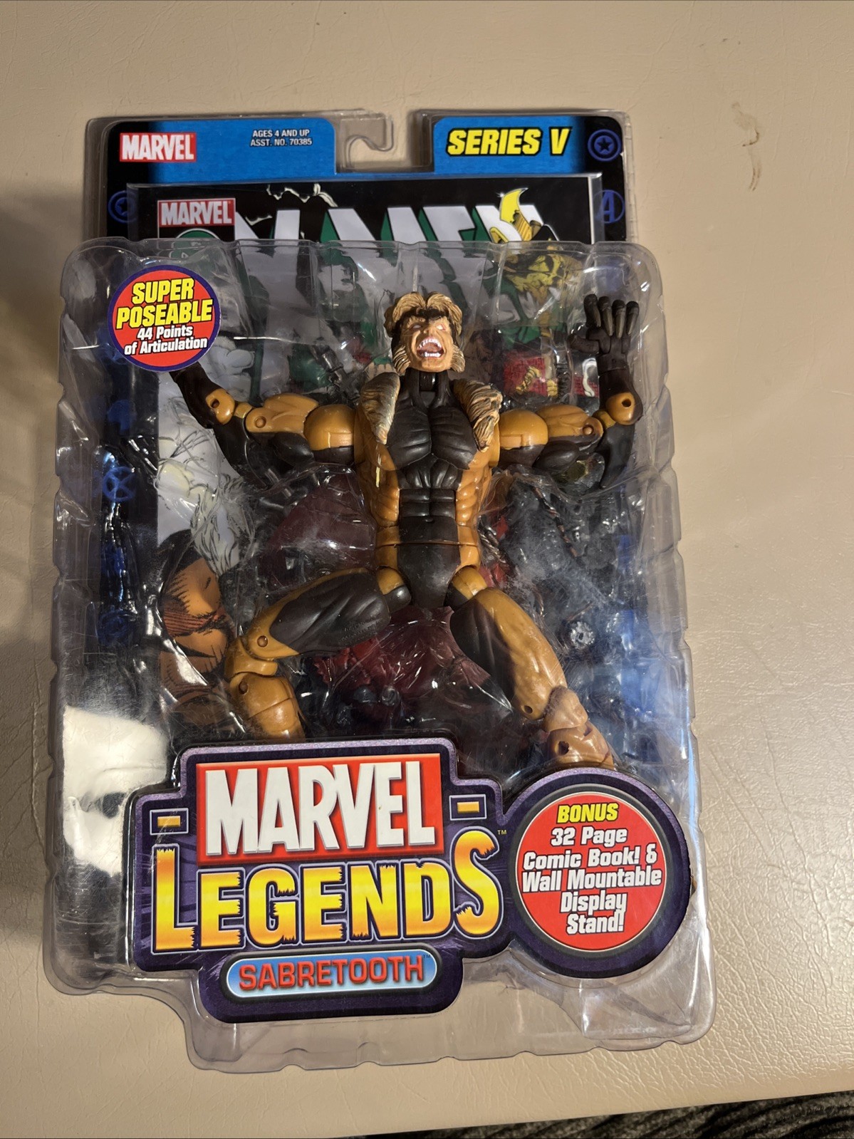 ToyBiz Marvel Legends Series 5 V Sabertooth 6\ ToyBiz Marvel Legends Series 5 V Sabertooth 6\