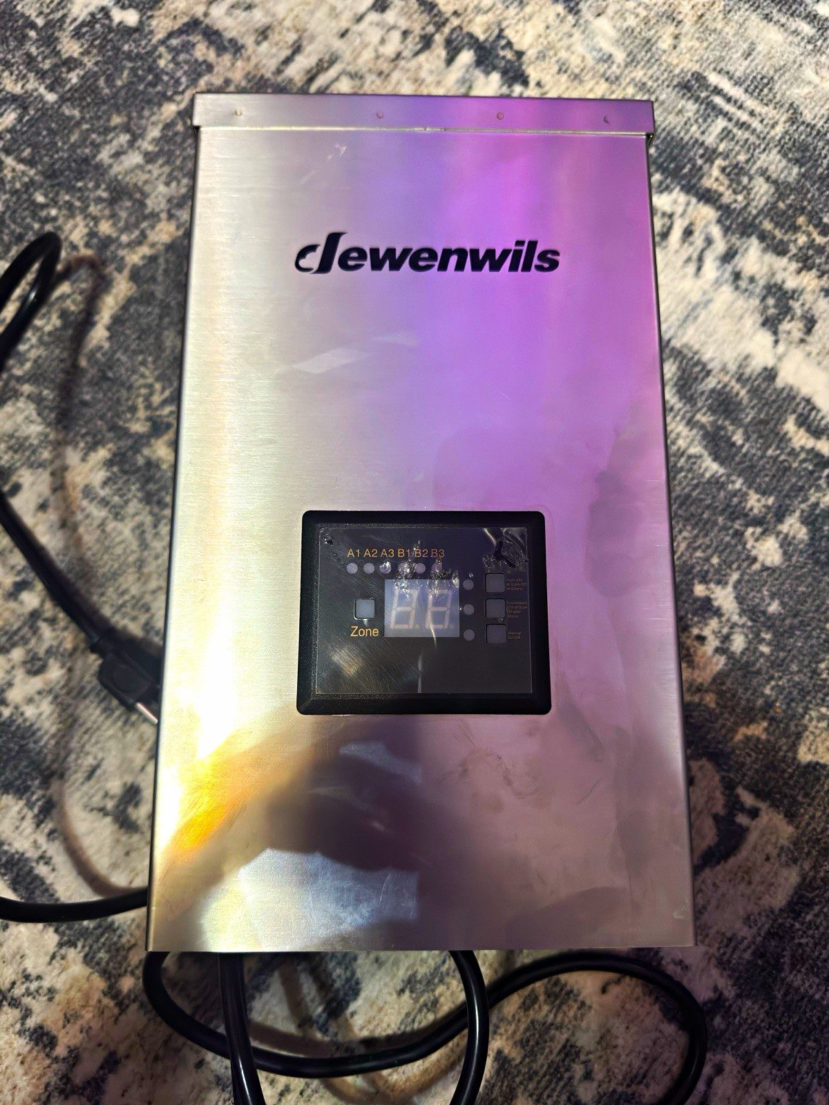 DEWENWILS HSLT08E 600W Low Voltage Landscape Transformer 6 Zone TESTED